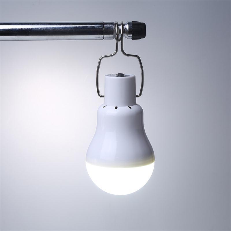 Solar LED Outdoor Camp Light - Portable Rechargeable Lamp