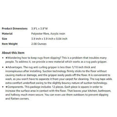 Anti-Slip Household Carpet Adhesive Sticker