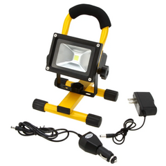Rechargeable LED Spotlight, Portable Outdoor Emergency Light