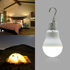 Solar LED Outdoor Camp Light - Portable Rechargeable Lamp