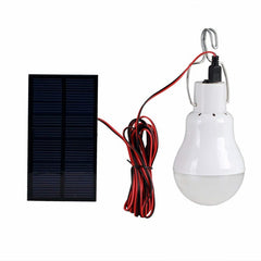 Solar LED Outdoor Camp Light - Portable Rechargeable Lamp