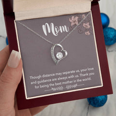 To Mom Forever Love Necklace