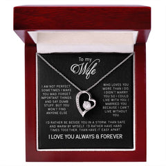 To My Wife Forever Love Necklace