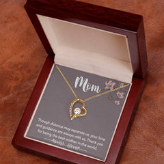 To Mom Forever Love Necklace