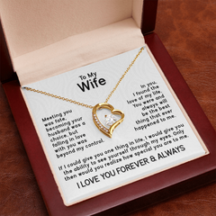 To My Wife Forever Love Necklace