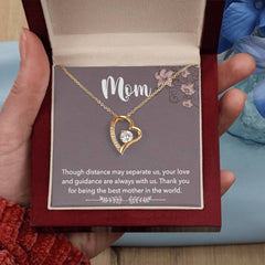 To Mom Forever Love Necklace