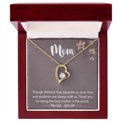 To Mom Forever Love Necklace
