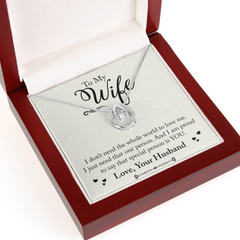 Lucky In Love Necklace - For Wife I Don't Need The Whole World