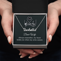 Dear Wife Personalized Name Necklace