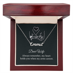 Dear Wife Personalized Name Necklace
