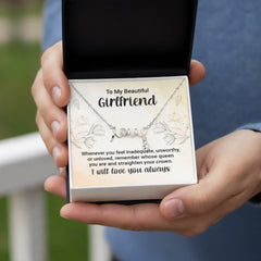 Scripted Love Necklace - For Girlfriend Whenever You Feel Inadequate