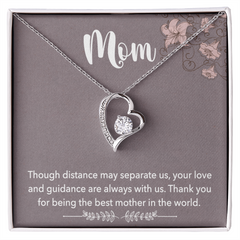 To Mom Forever Love Necklace