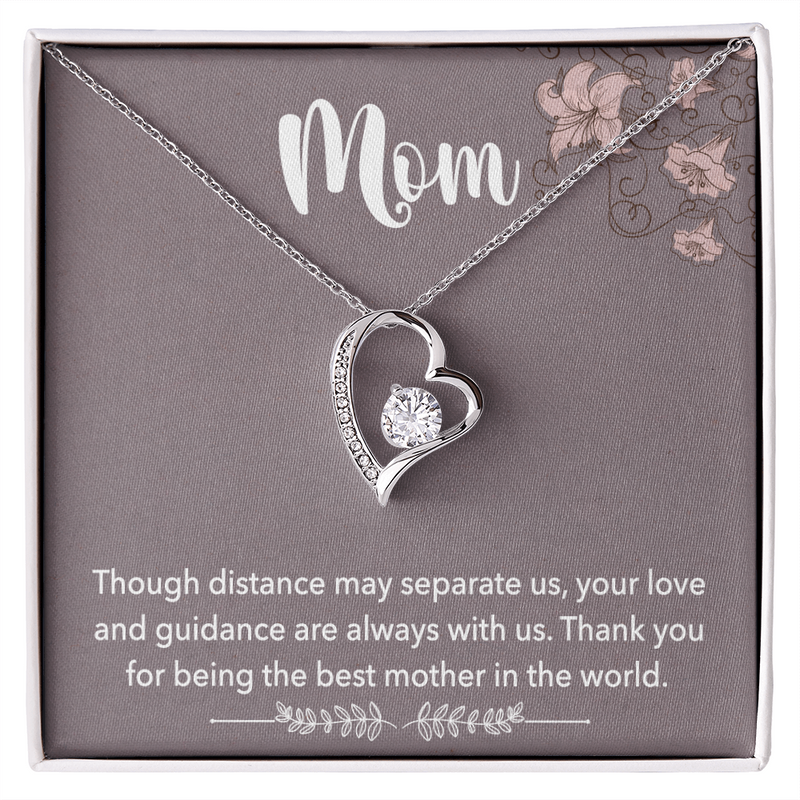 To Mom Forever Love Necklace