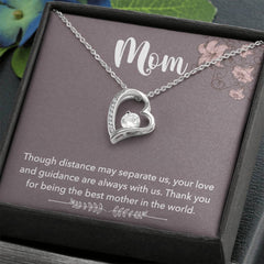To Mom Forever Love Necklace