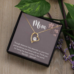 To Mom Forever Love Necklace