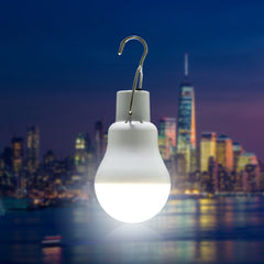 Solar LED Outdoor Camp Light - Portable Rechargeable Lamp