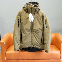 Men's Waterproof Down Jacket for Outdoor Camping
