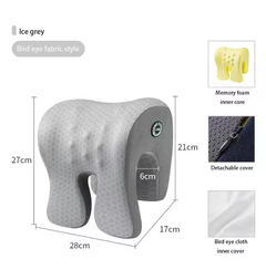 Memory Foam Neck Support Pillow for Office & Travel