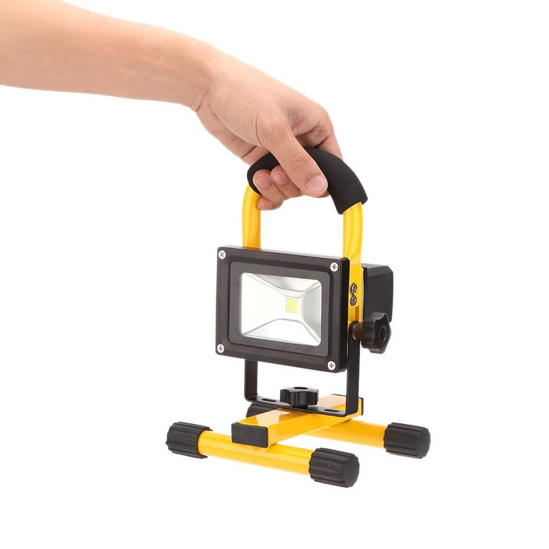 Rechargeable LED Spotlight, Portable Outdoor Emergency Light